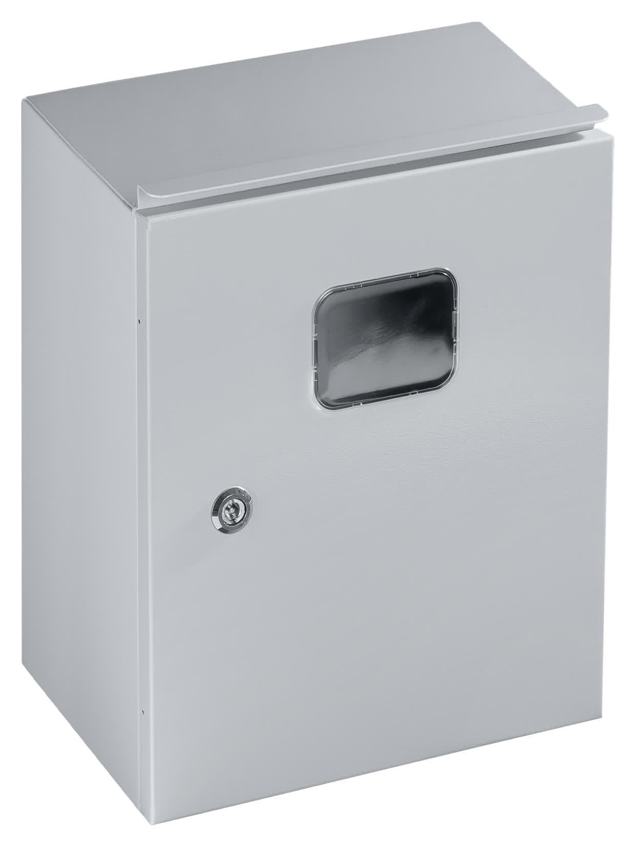 ЩУ-МП (370х325х180) с окном IP54 Народный эконом