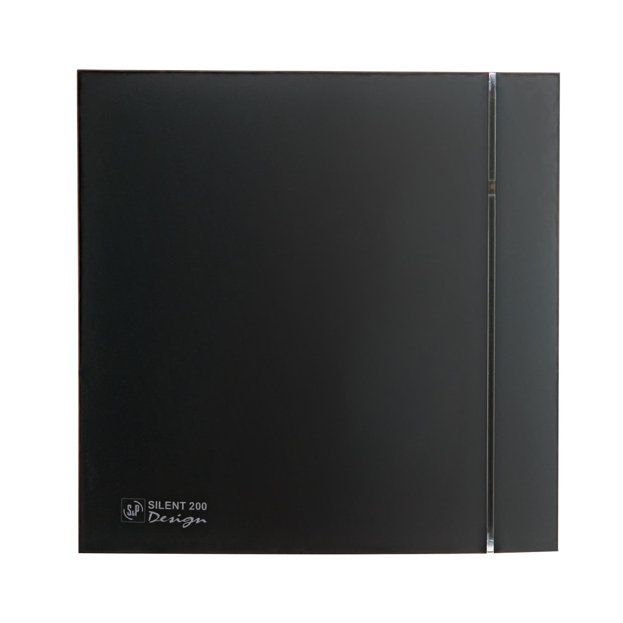 Вентилятор накладной Silent-200 CZ Matt Black Design 4C