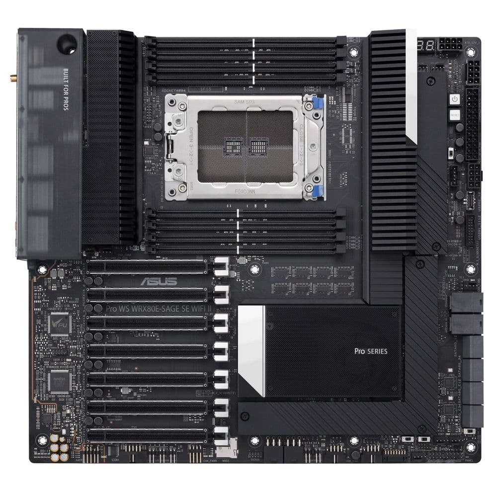 Материнская плата PRO WS WRX80E-SAGE SE WIFI II, AMD WRX80, EATX