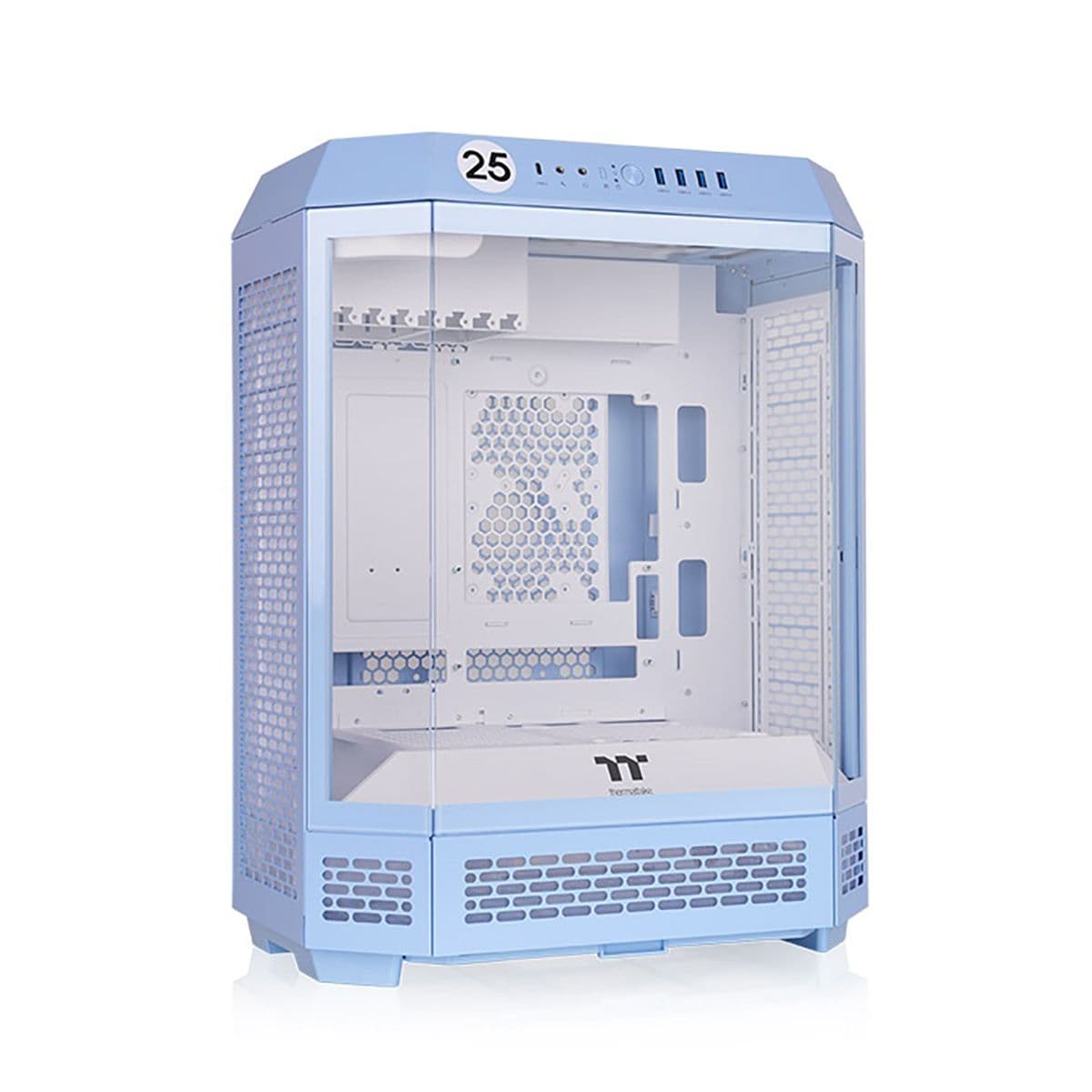 Корпус для ПК The Tower 600 Hydrangea Blue Win, Middle Tower, ATX, синий