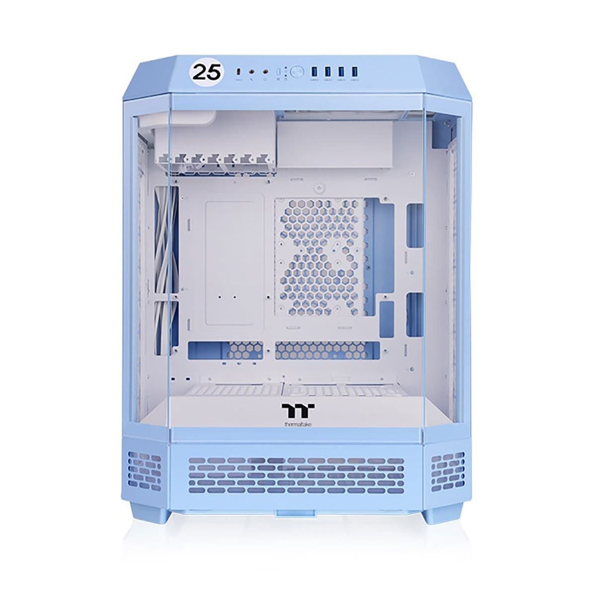 Корпус для ПК The Tower 600 Hydrangea Blue Win, Middle Tower, ATX, синий