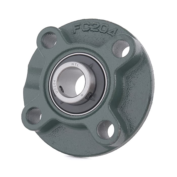 Подшипниковый узел UCFC204 (UC204+FC204) NTL (ГОСТ)