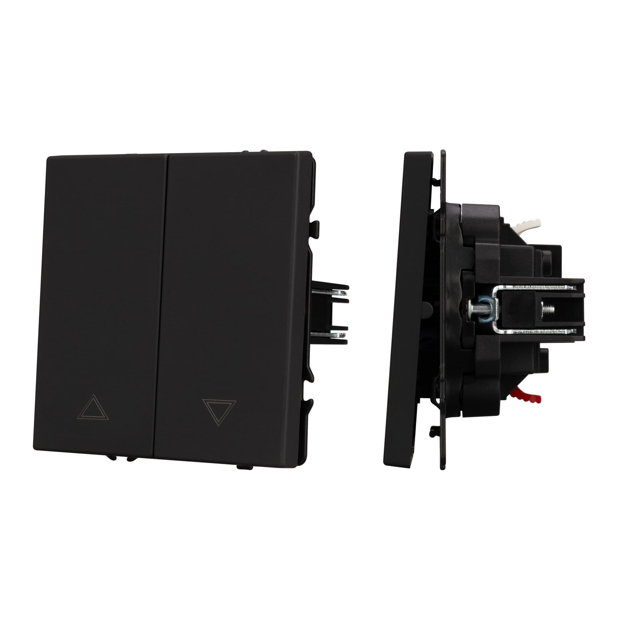 Механизм выключателя управления шторами SWT-NOBE-MKR2-SFPL-BK 230V, 10A, Чёрный, 1 пост