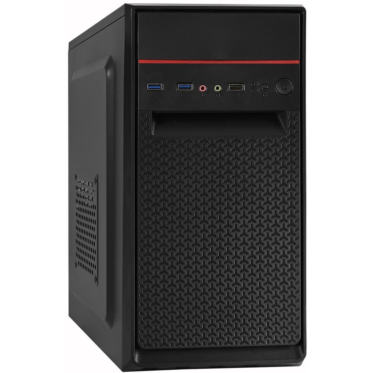 Корпус для ПК, Minitower, mATX, БП 450W, 1xUSB + 2xUSB 3.0, аудио, чёрный