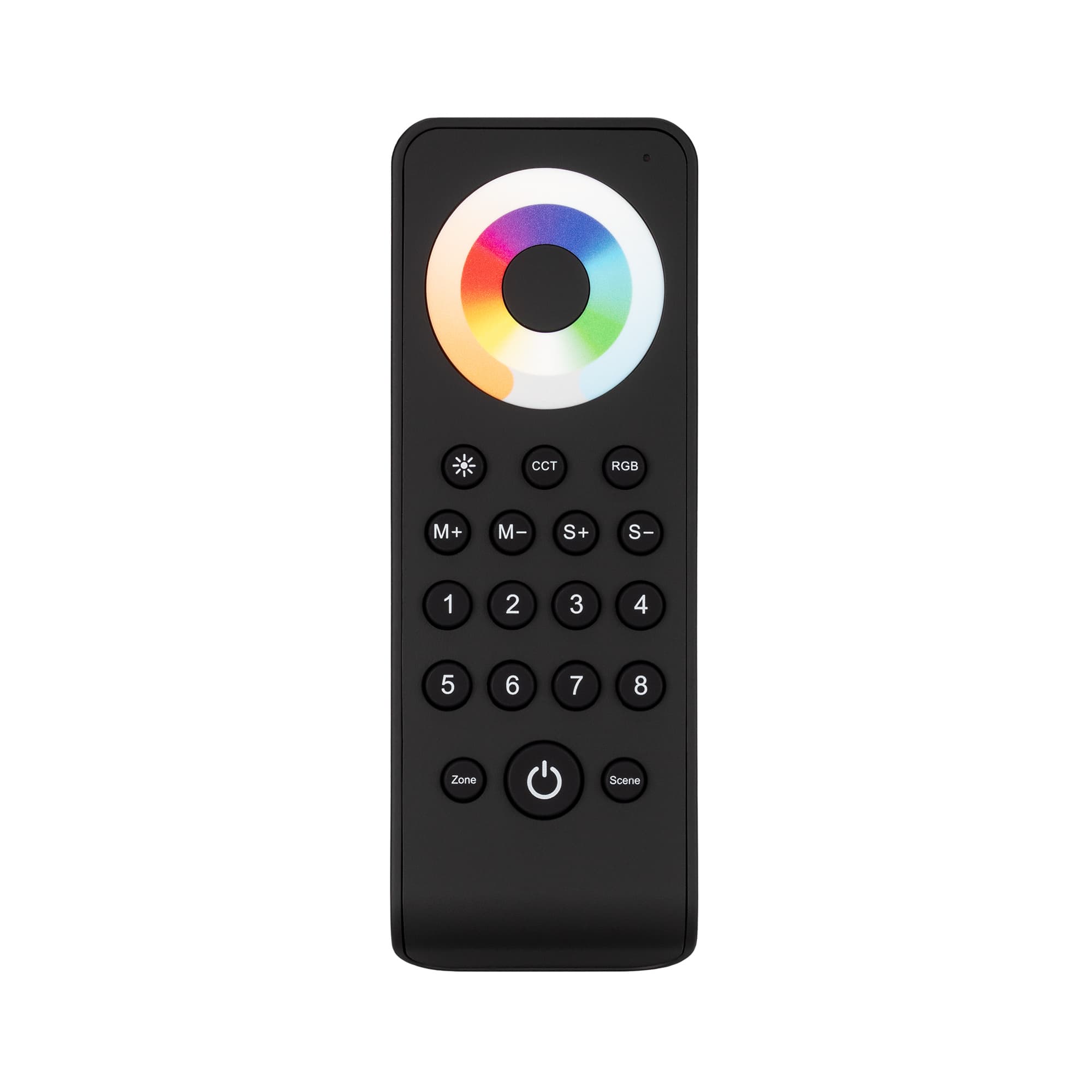 Пульт SMART-801-52-8G-8SC-MULTI Black (3V, 2.4G) (IARL, IP20 Пластик, 5 лет)