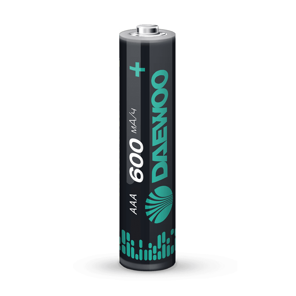Аккумулятор DAEWOO AAА (600mAh) Ni-MH блистер, 2 шт.