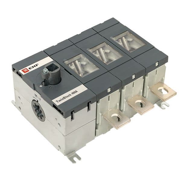Рубильник 400A 3P без рукоятки управления TwinBlock