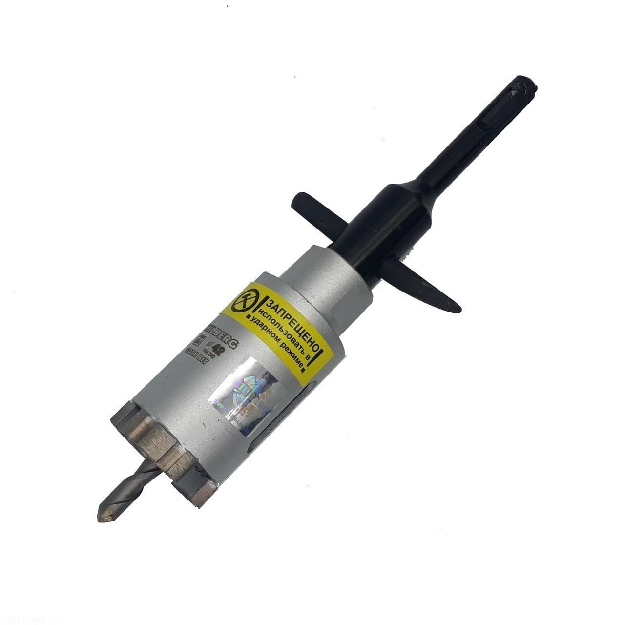 Коронка алмазная 42 мм, Laser 3T, посадка М16, хвостовик SDS Plus, сухое, мокрое сверление без удара