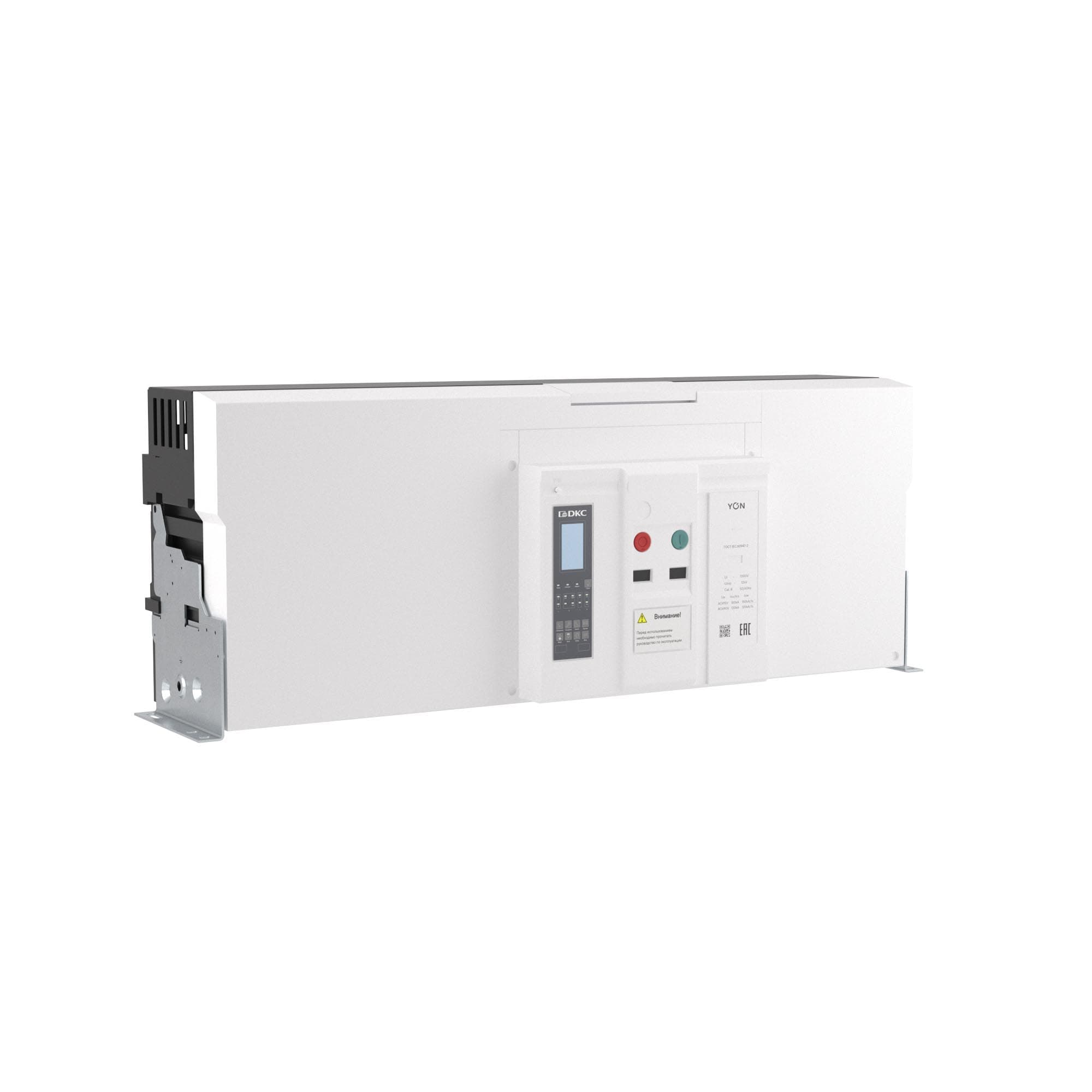 Выключатель автоматический воздушный Yonpro ANX63U 4P 6300 А 160 кА, расцепитель ETU, стационарный, вертикальное подключение, управ