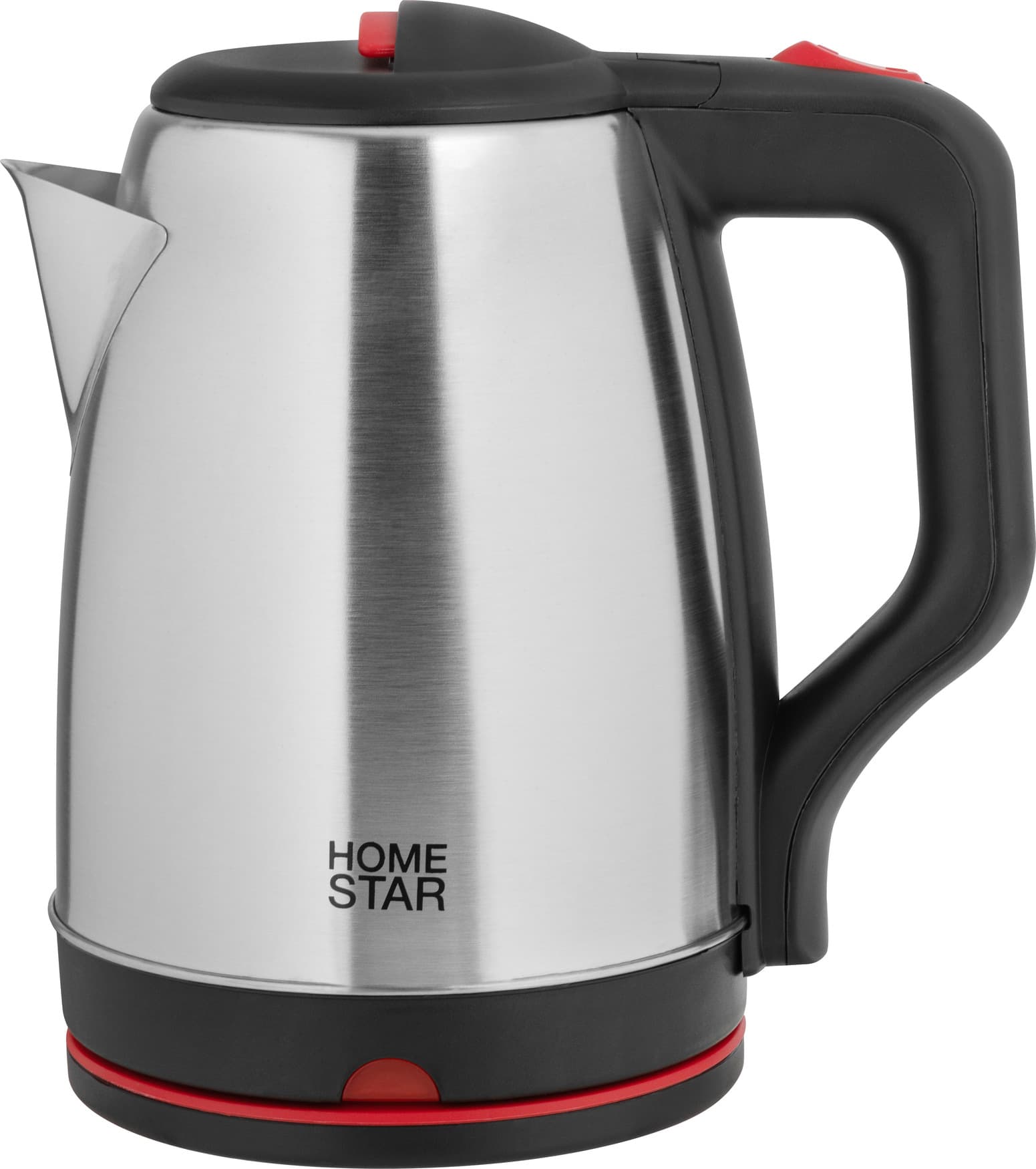 Чайник электрический HS-1003 на 1,8 л, цвет стальной