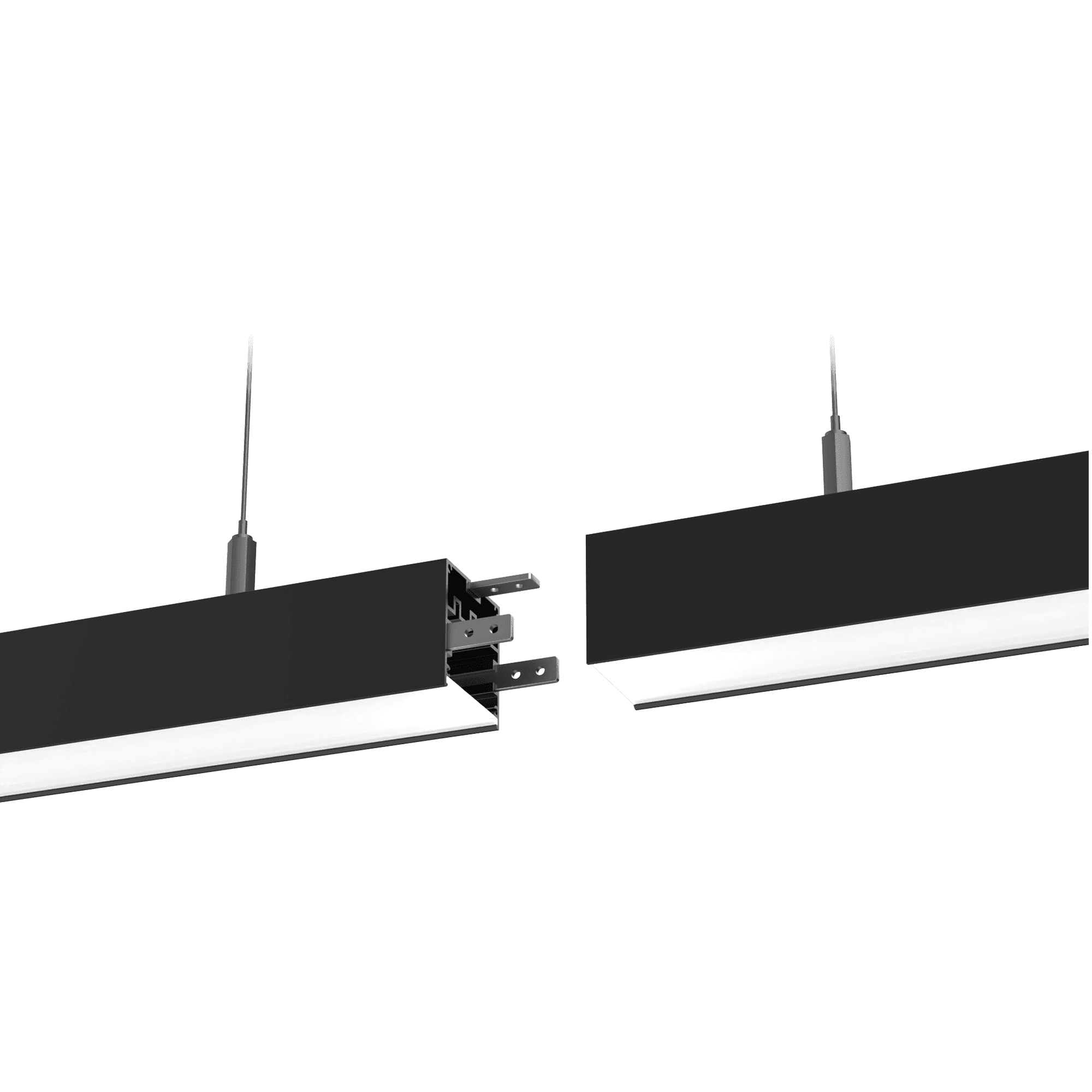 Светильник светодиодный подвесной Optima Line 3070 P 1500 S 40 2700 120 BK