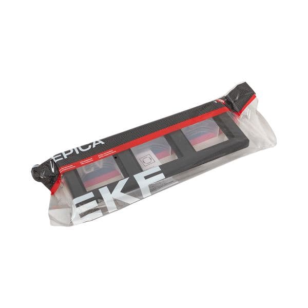 Эпика Рамка 3-местная IP44 черный пластик EKF