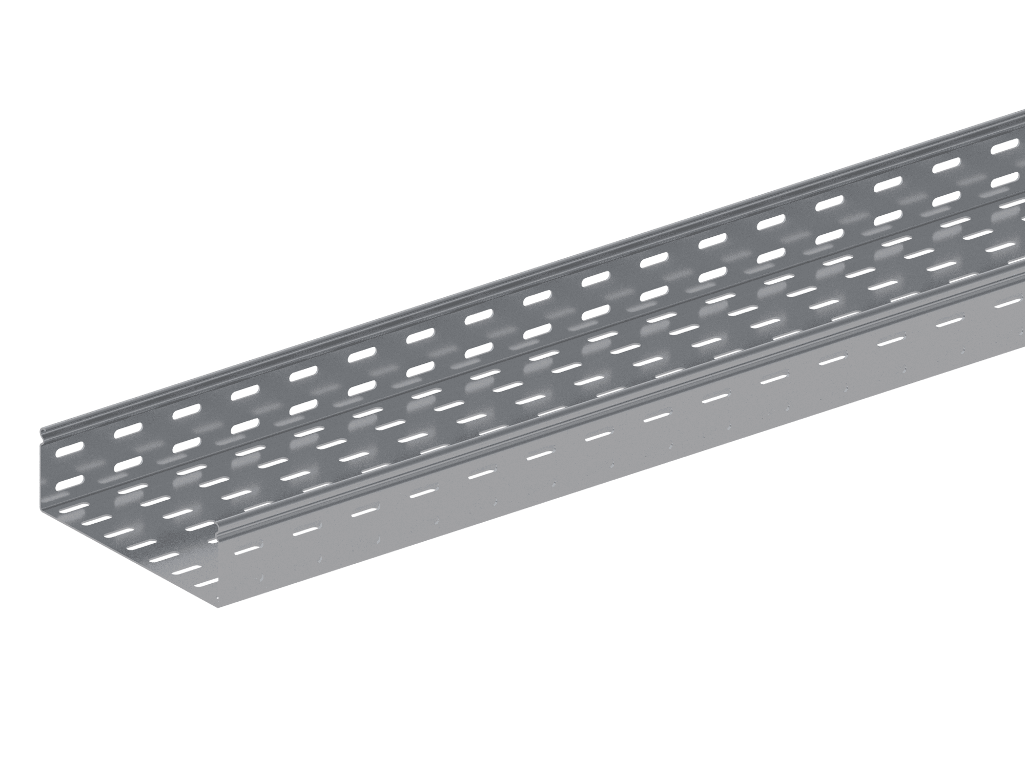 Лоток перфорированный 200х65-1,5 L3000 замковый INOX (AISI304)