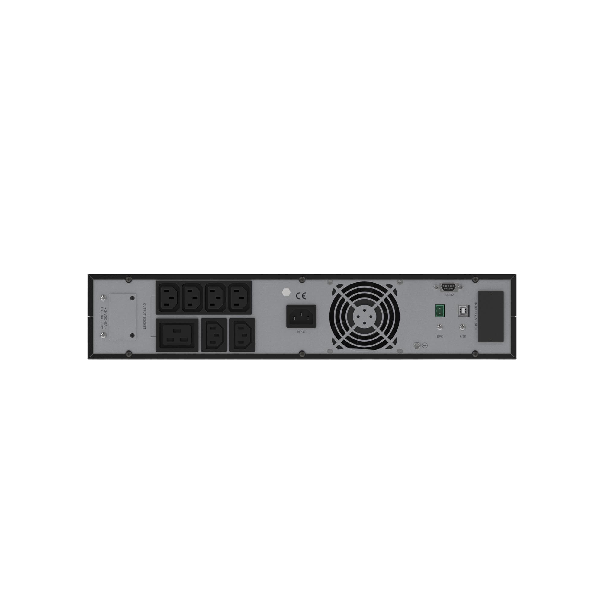 Источник бесперебойного питания line-interactive, Инфо Рэкмаунт Про (Info Rackmount Pro), 1500 ВА/1200Вт,1/1, USB, RJ45, 6xIEC C13, Rack 2U, SNMP/AS400slot, 2x9Aч