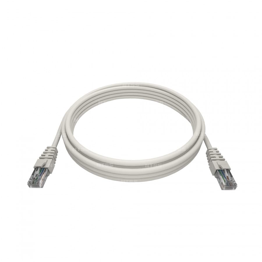 Патч-корд 2хRJ458P8C, T568B UTP 5e кат литой 30 метров, LSZH, белый