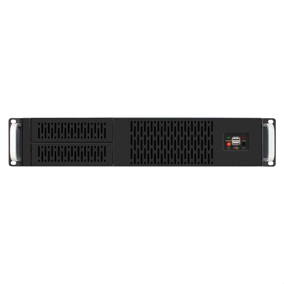 Серверный корпус 2U, 19'' стоечный, глубина 400 мм, БП 900W, USB