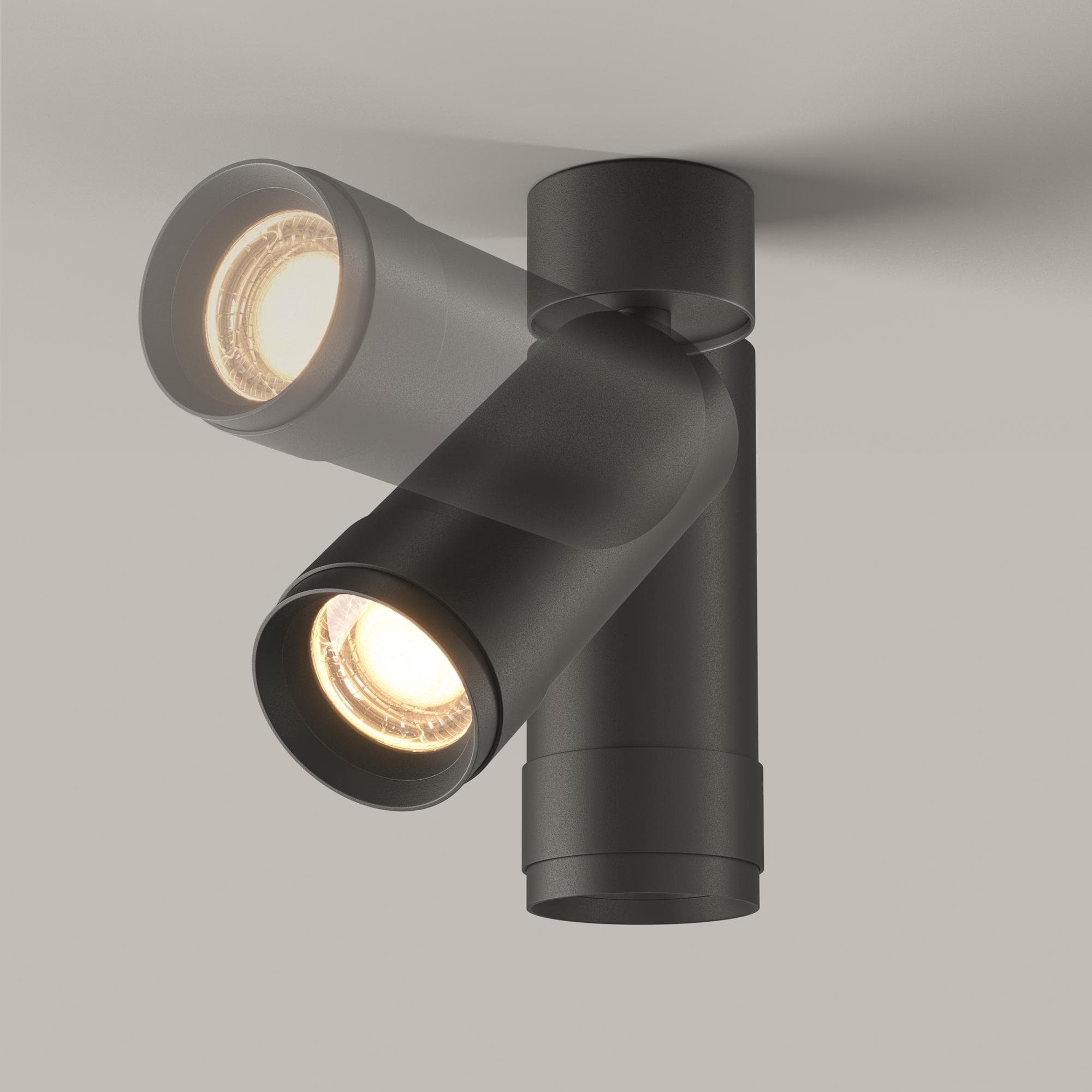 Светильник потолочный Focus Zoom LED 12W Черный