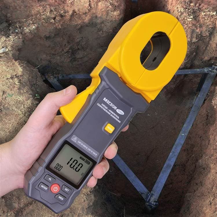 Клещи - измеритель сопротивления заземления 70100