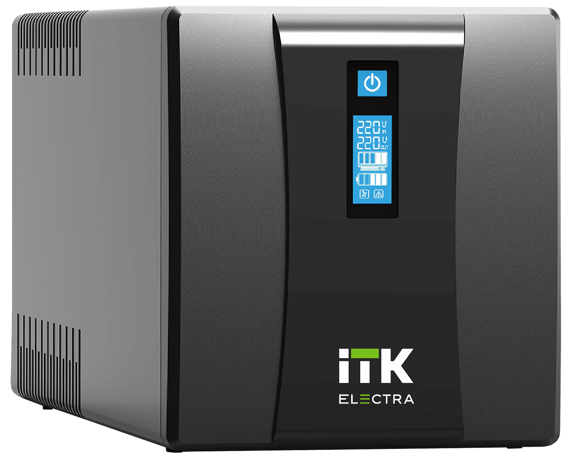 Источник бесперебойного питания Line-interactive 2000 ВА/1200 Вт, фаза 1/1, LCD дисплей, с АКБ 2х9AH, USB, Schuko