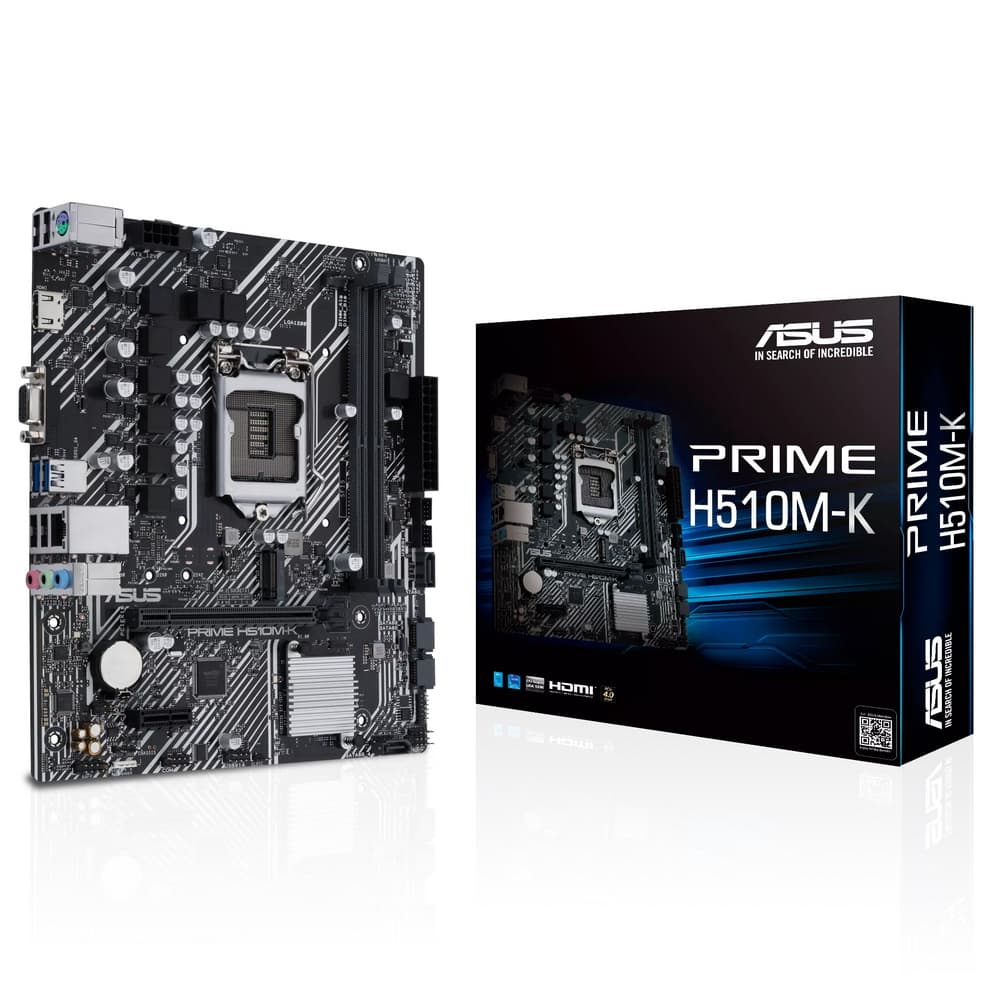 Материнская плата PRIME H510M-K R2.0, LGA1200, Intel H510, Micro ATX