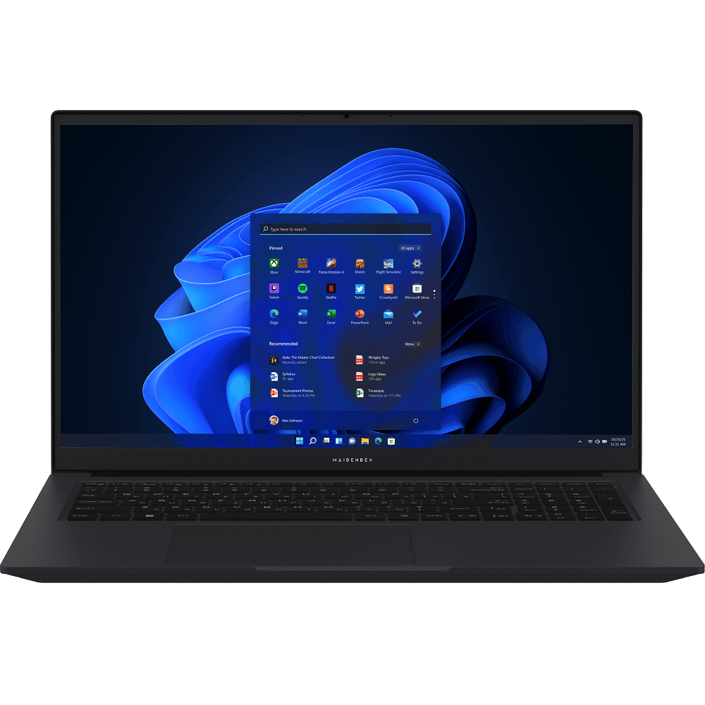 Ноутбук P17A 17.3'' Full HD 1920x1080, AMD Ryzen 7 8845HS 3.8 GHz - 5.1 GHz, 16384 Mb, 1000 Gb SSD, AMD Radeon 780M, Linux, серый