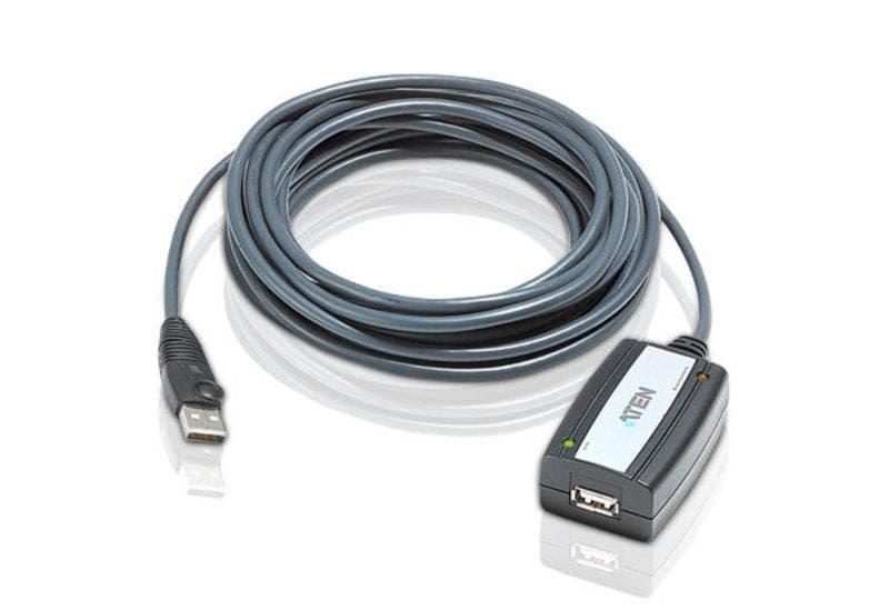 Удлинитель USB 5 метров, 1 порт, USB 2.0
