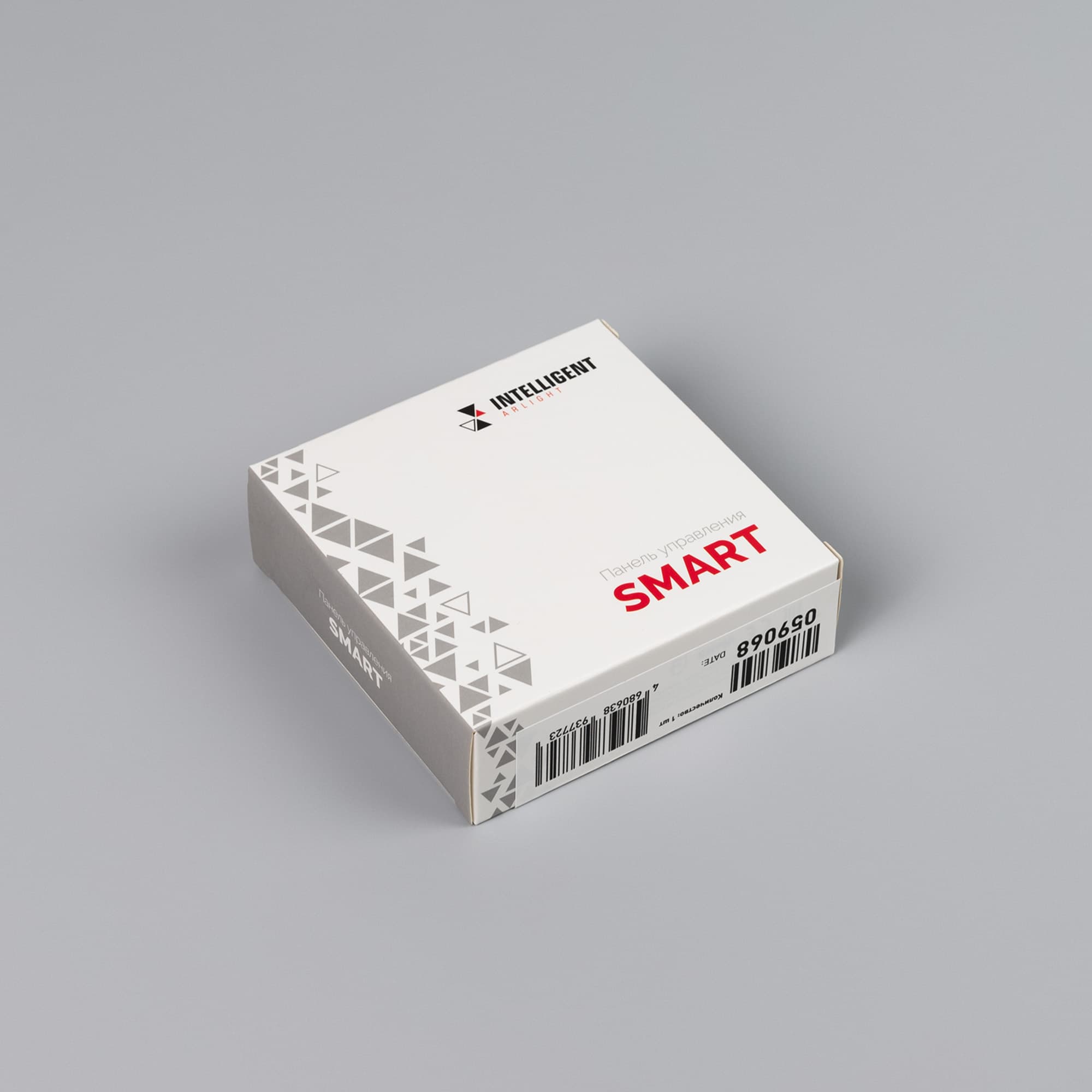Панель кнопочная SMART-RF-801-22-1G-DIM-SUF Black 3V, 2.4G, IP20, Пластик, 5 лет