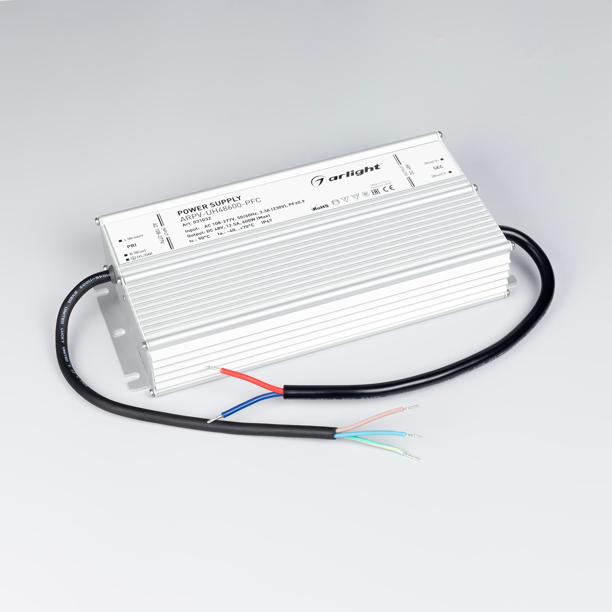 Блок питания ARS-60-12-LS (12V 5A 60W) IP20 2 г