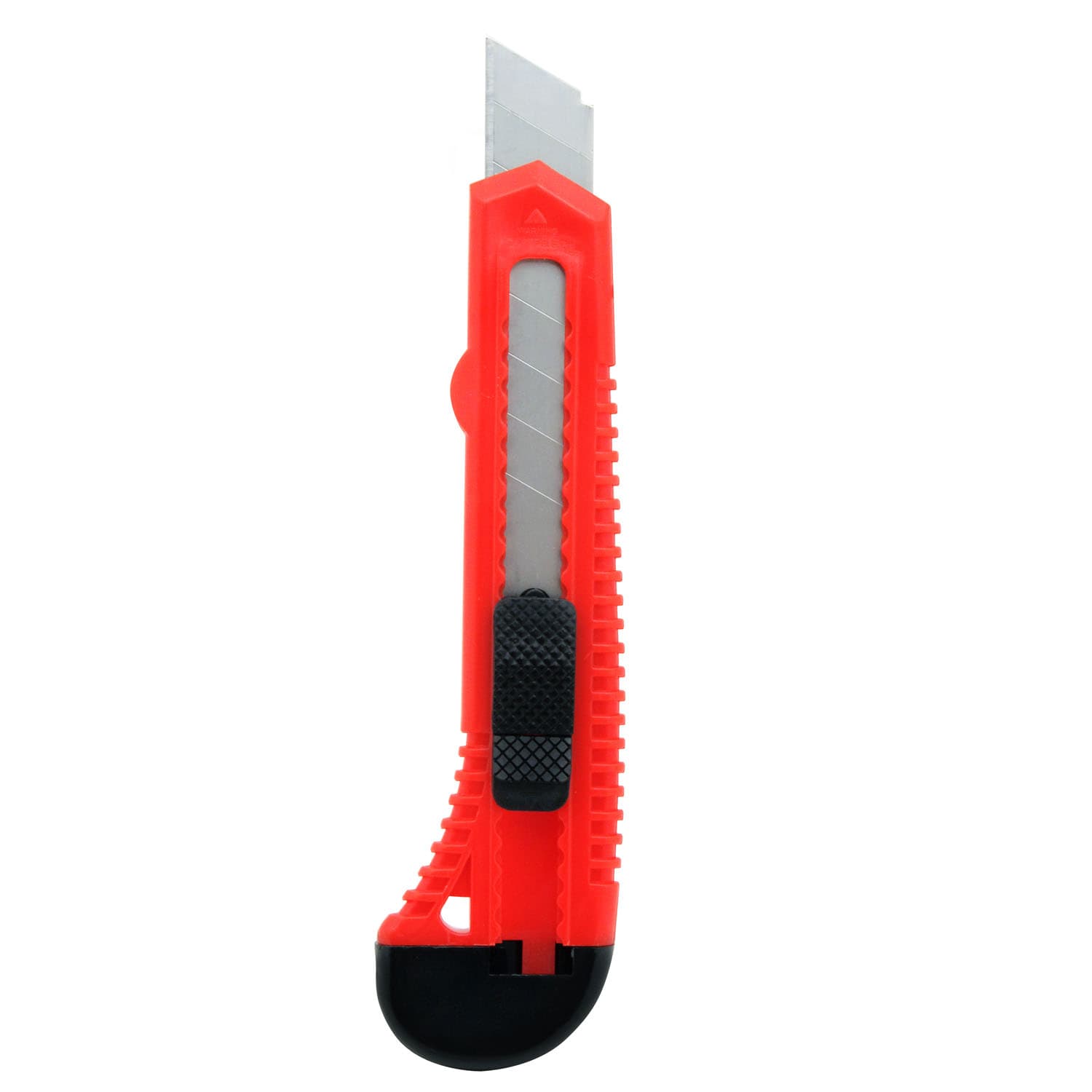 Нож канцелярский строительный с сегментированным лезвием Push lock 18 мм