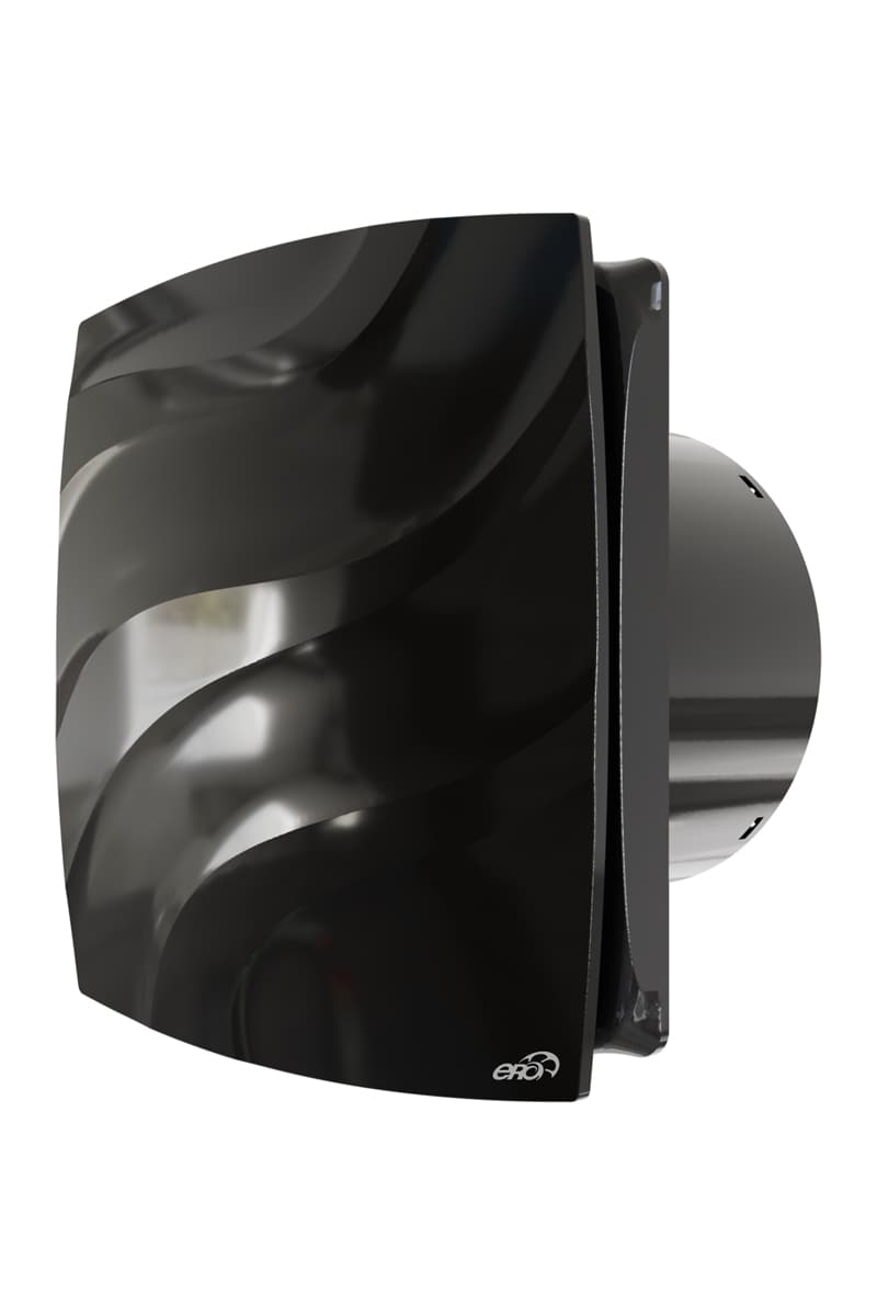 Вентилятор накладной WAVE D120 Black classic