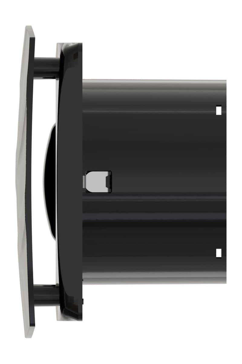 Вентилятор накладной WAVE D120 Black classic