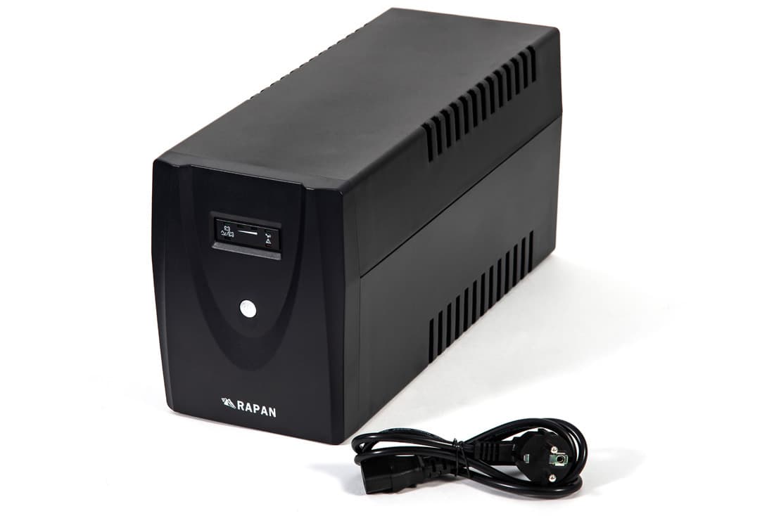 Источник бесперебойного питания Line-interactive RAPAN-UPS 2000 ВА/1200 Вт 1,5 мин Tower 2хIEC 320 C13, 2хCEE 7/4