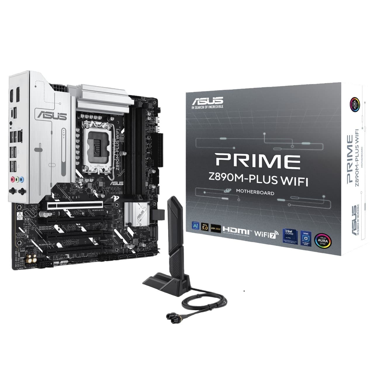 Материнская плата PRIME Z890M-PLUS WIFI, Intel Z890, Micro ATX
