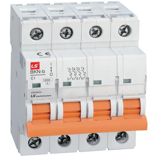 Выключатель автоматический BKN-b 4P C63A
