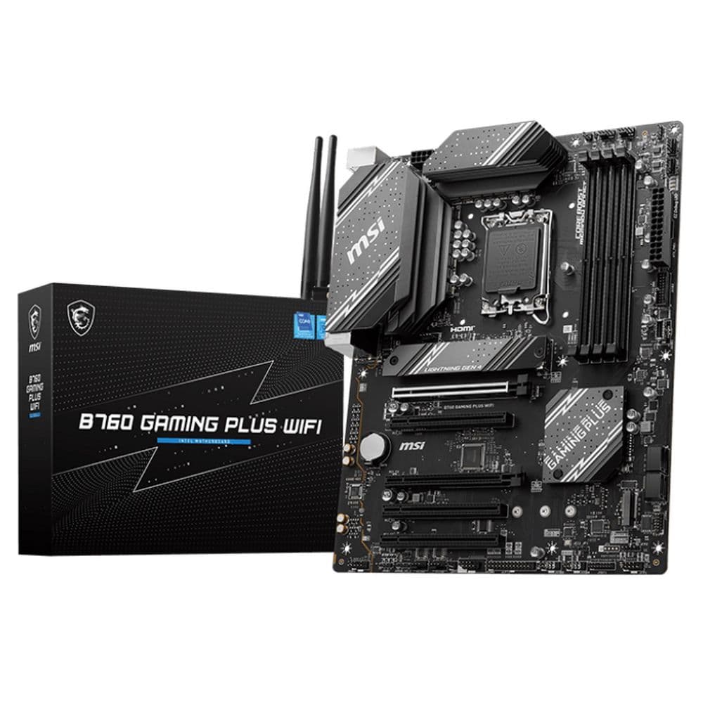 Материнская плата B760 GAMING PLUS WIFI, AMD B760, ATX