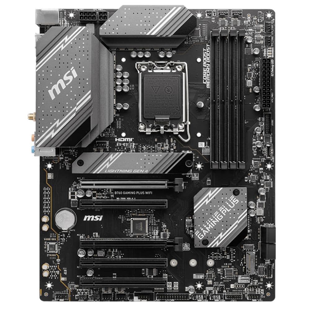 Материнская плата B760 GAMING PLUS WIFI, AMD B760, ATX