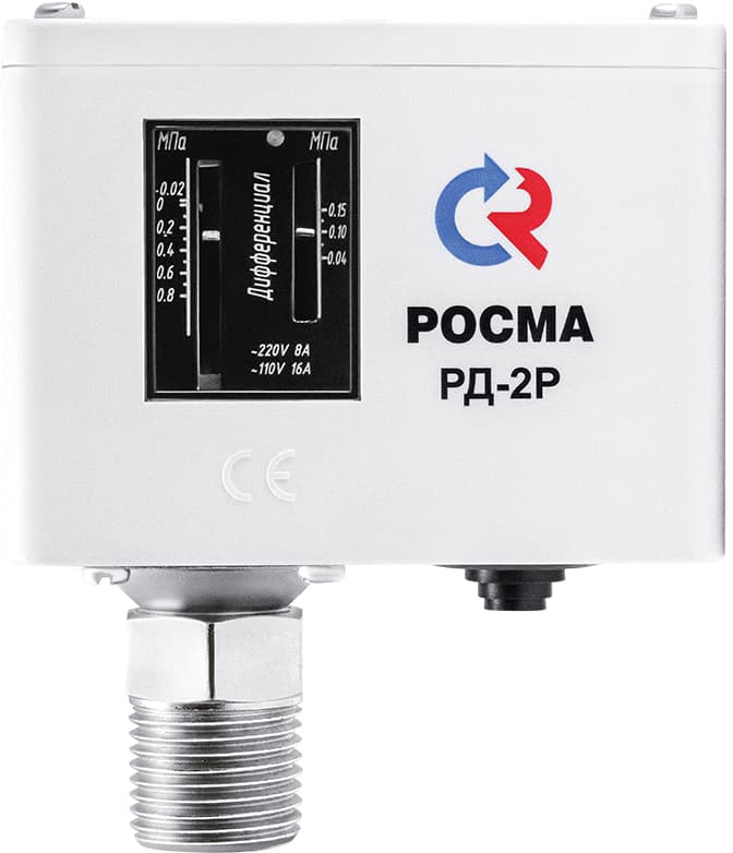 Реле давления РД-2Р-0.8 Мпа 1/4' модель 35