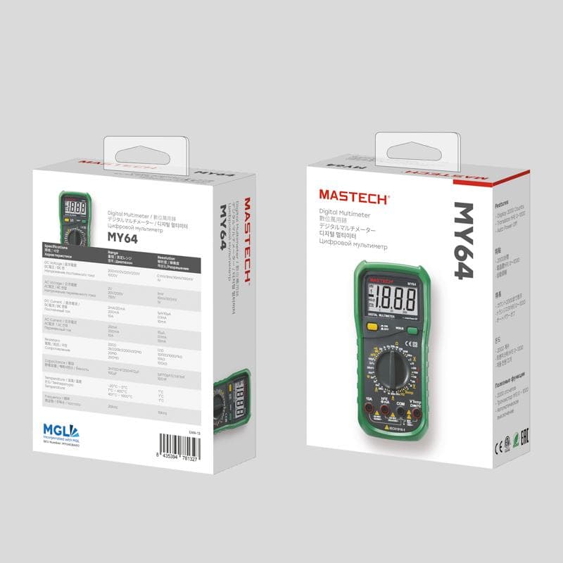 Мультиметр универсальныйMY64N MASTECH