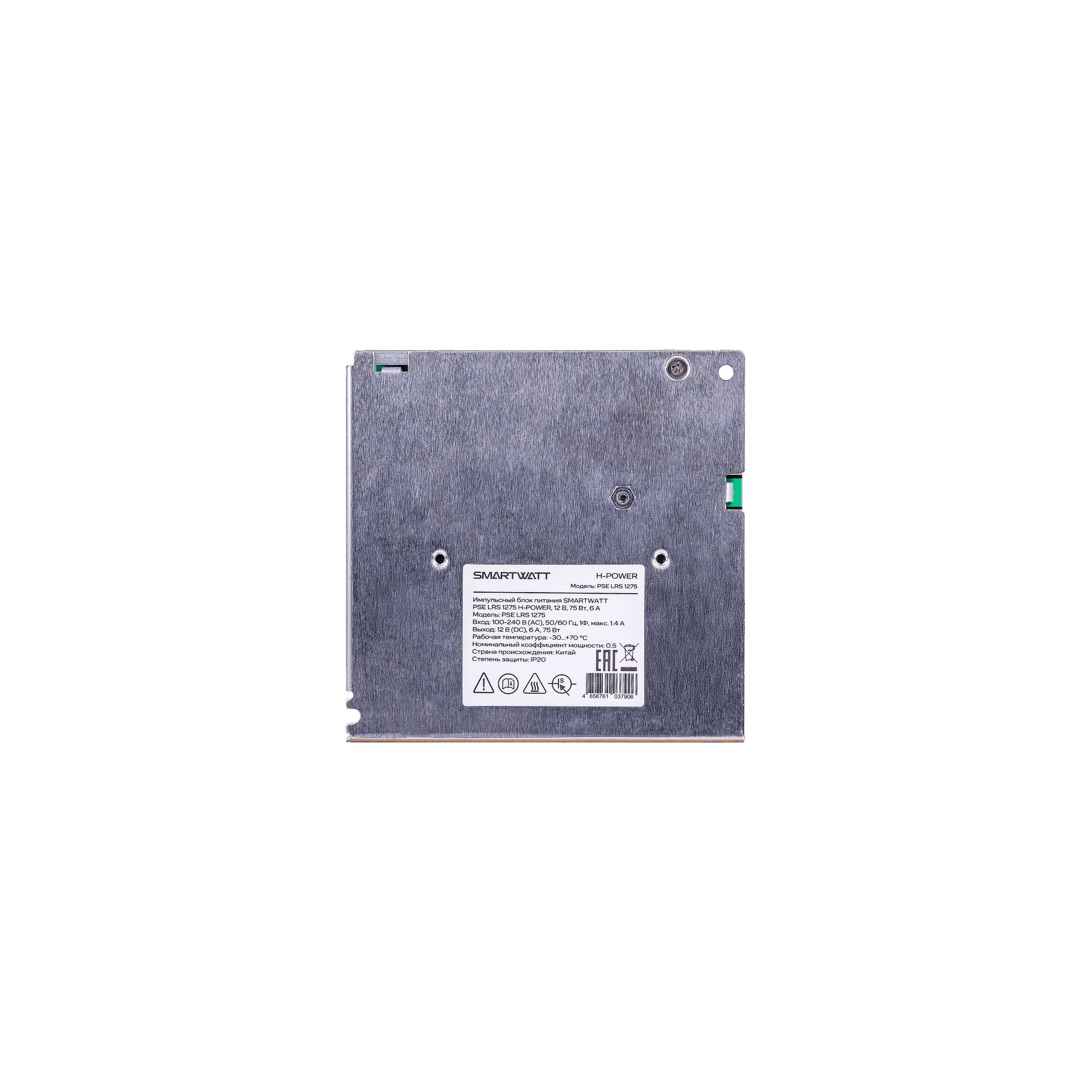 Блок питания 12В, 75 Вт PSE LRS 1275 H-POWER
