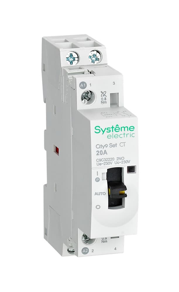 Контактор модульный City9 Set 2P 2НО 20A AC 230В-230В