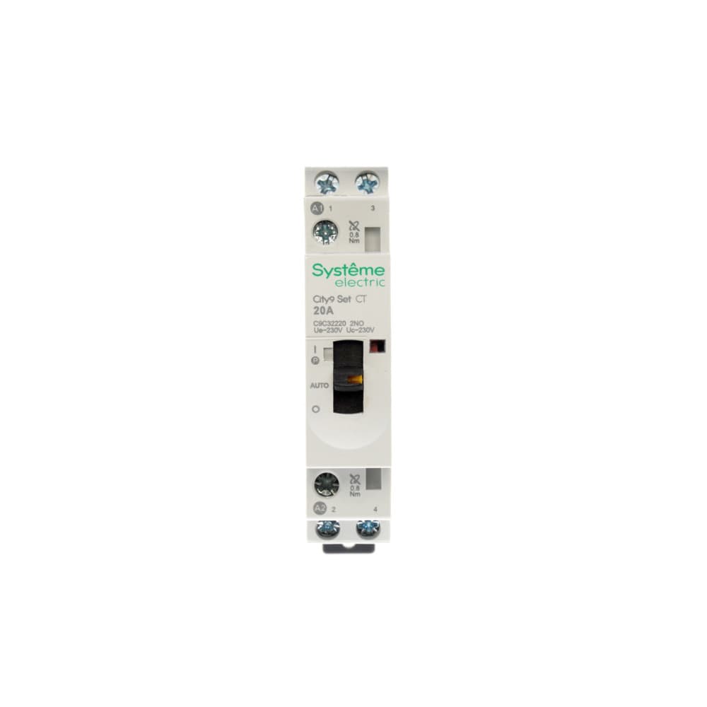 Контактор модульный City9 Set 2P 2НО 20A AC 230В-230В