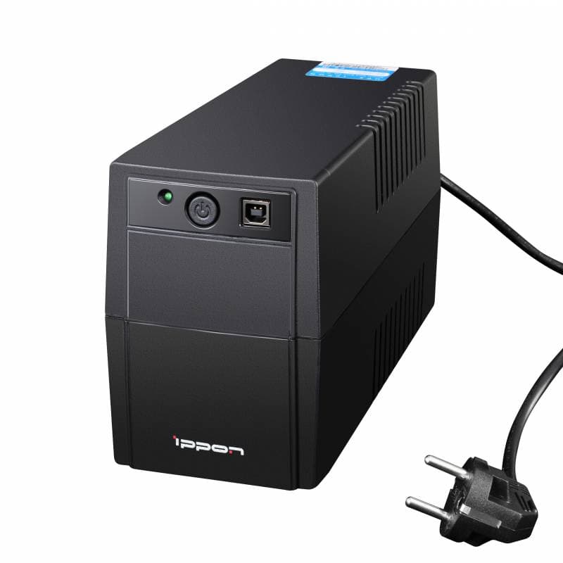Источник бесперебойного питания Line-interactive Back Basic Euro 1050 Ва/600 Вт фазы 1/1, Tower, 2хSchuko, USB type B с АКБ