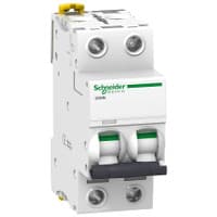 Выключатель автоматический двухполюсный 3А D iC60N 6кА