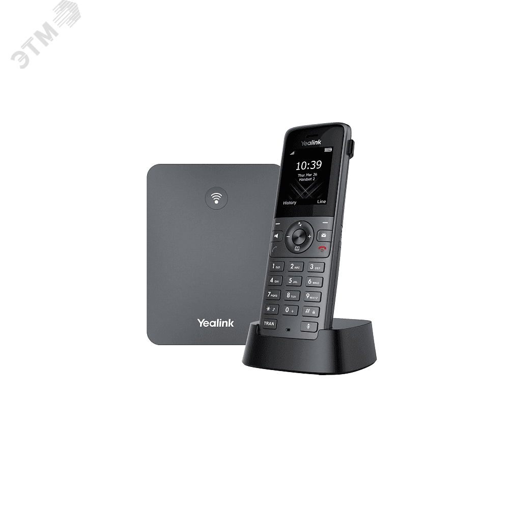 Система IP-DECT  (Базовая станция W70B и Телефон IP-DECT W73H ) до 10 SIP-аккаунтов