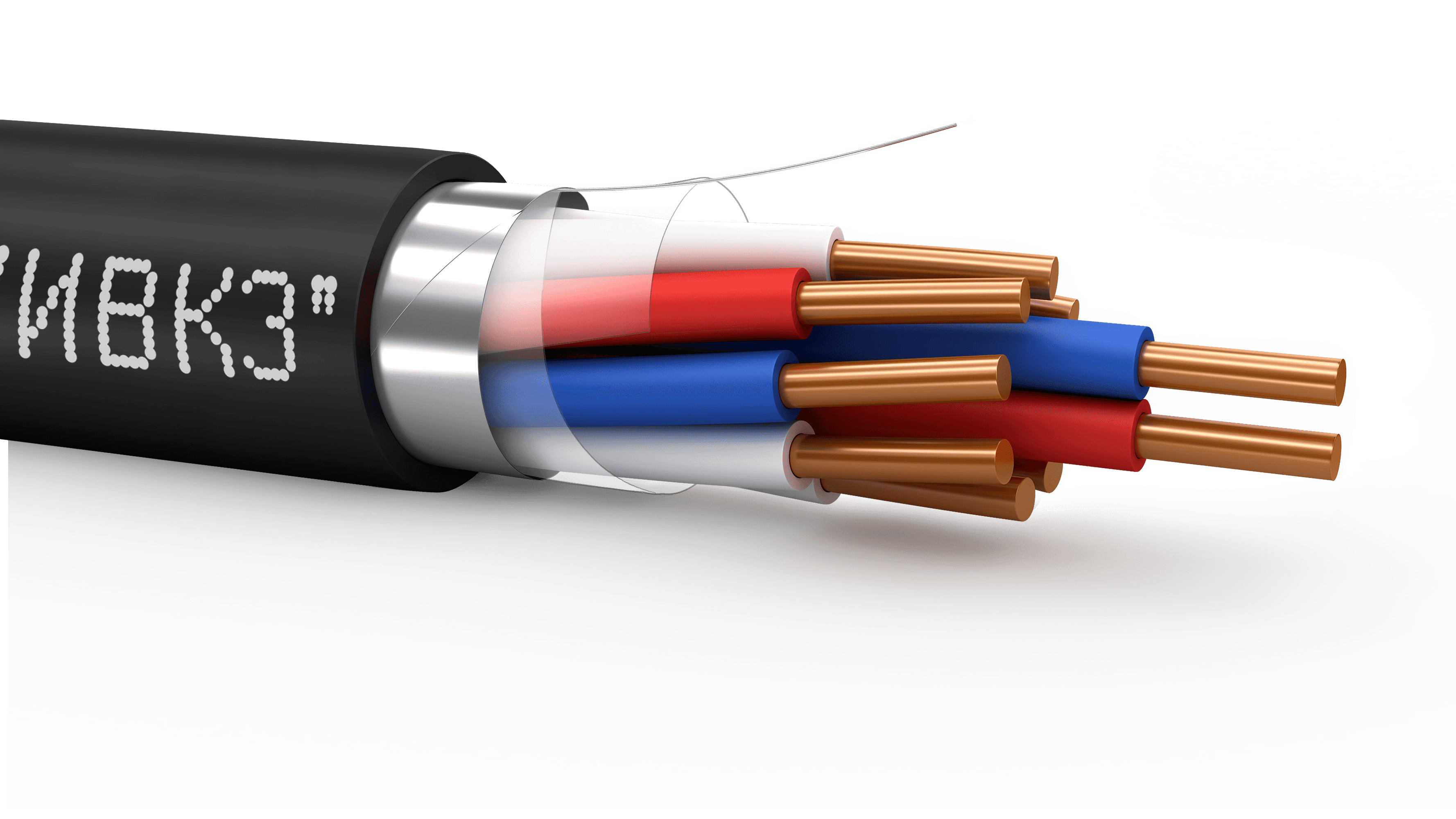 Кабель контрольный КВВГЭнг(А)-LS 10х1.5 ТРТС