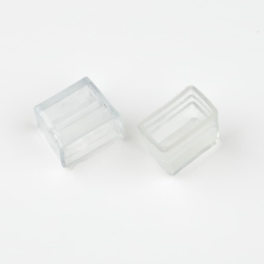 Изолирующий зажим заглушка UCW-N11 CLEAR 025 POLYBAG для светодиодных лент ULS-N11 NEON 24В 8x16мм цвет прозрачный 25 штук в пакете UL-00009277 Uniel