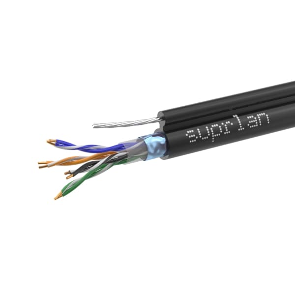 Витая пара F/UTP кат 5e 4x2xAWG24 Median Cu PE OUT T-FG8 трос 305м