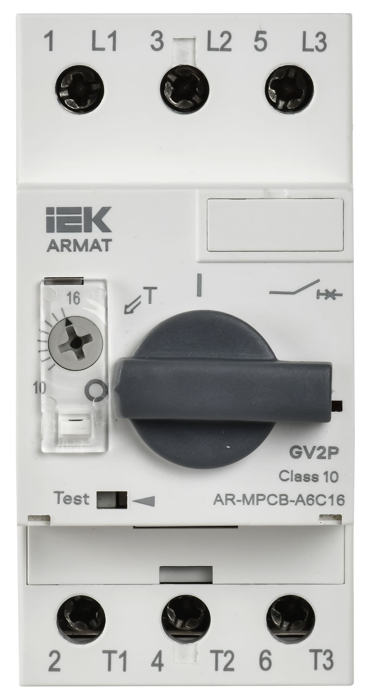 ARMAT Автоматический выключатель защиты двигателя A6 GV2P 10-16А