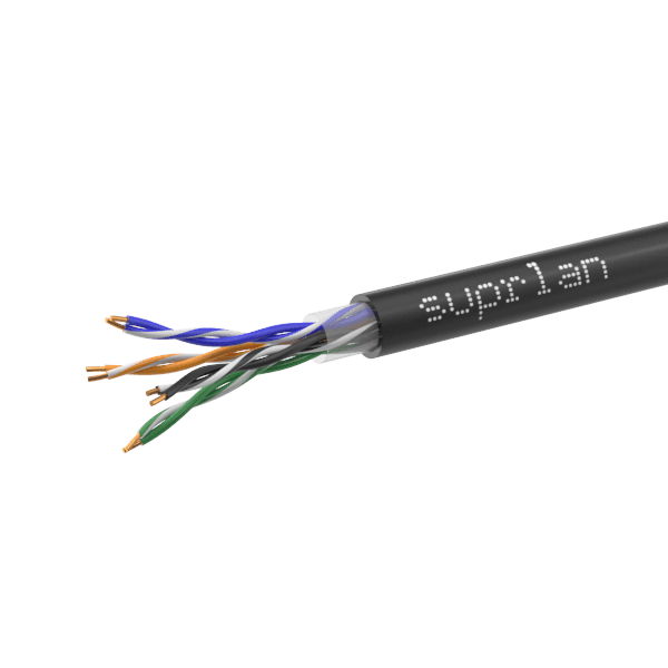 Витая пара U/UTP кат 5e 4x2x0.51 Premium Cu PE OUT 305м