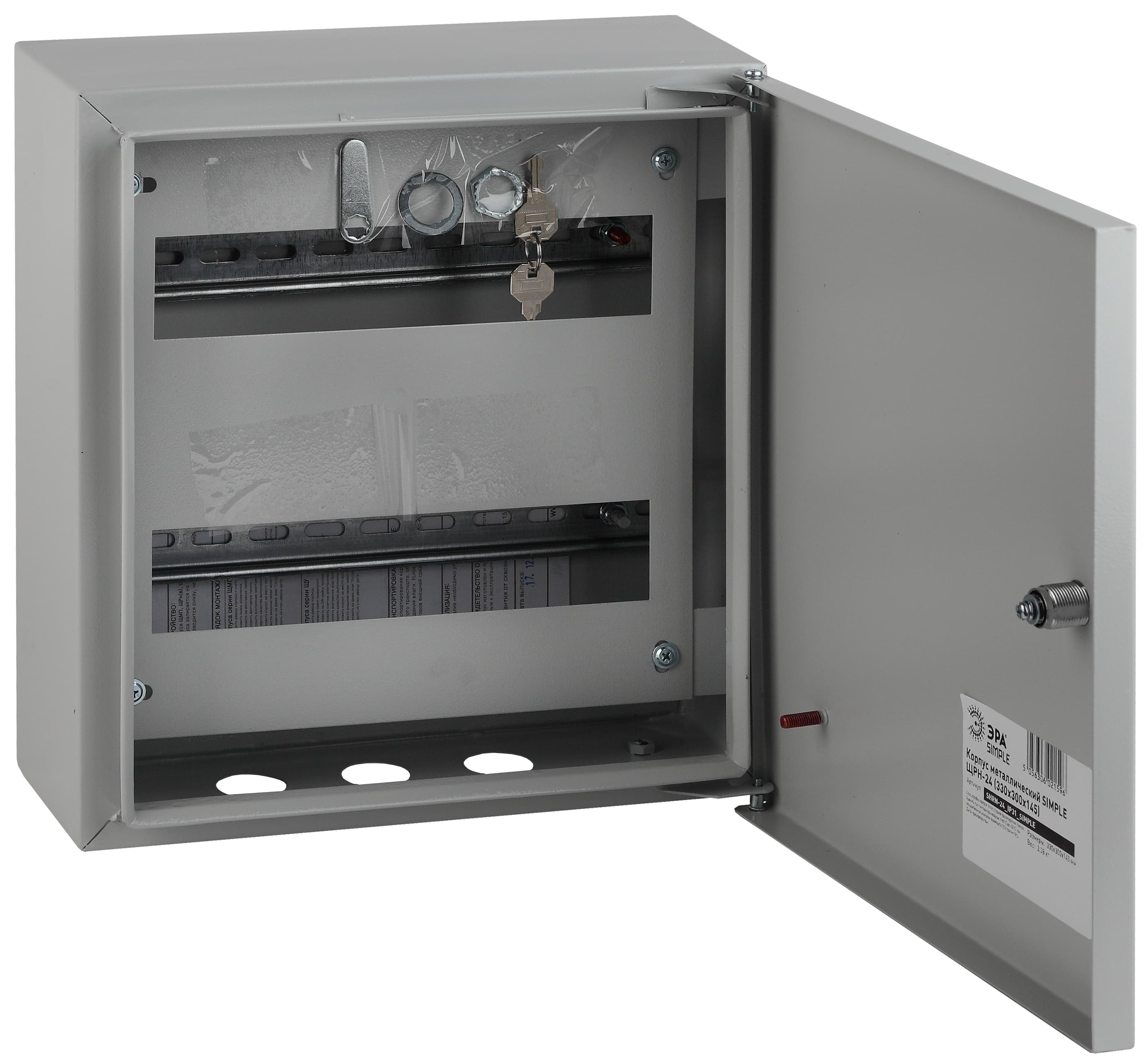 Корпус металлический SIMPLE ЩРН-24_IP31 (330х300х120) (72)